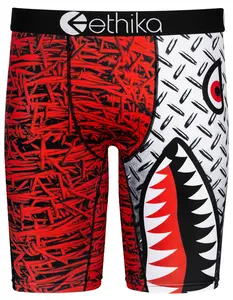 ETHIKA Bomber Steel Mens Boxer Briefs