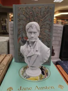 Mr. Darcy 3D-Printed Bust  Stone-Infused Filament Dark Academia Cottagecore Museum Quality