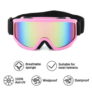 Protective Goggles, Large Frame Windproof Colorful Lenses, Ideal for Cycling and Motorcycle Sports, Perfect Gift for Valentine's Day and Birthdays