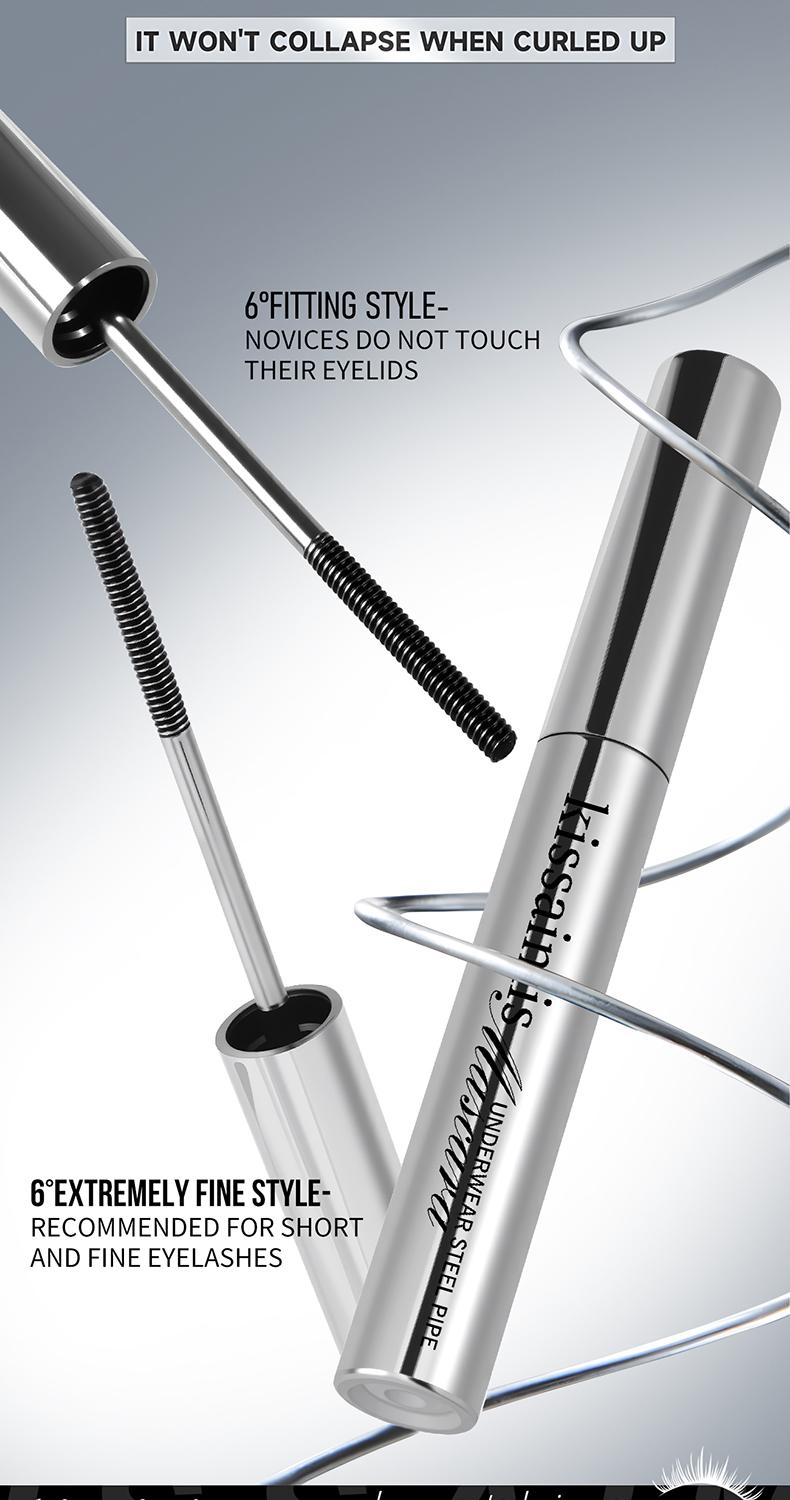 2-Pack Viral Mascara – Get Long, Full, Curled Lashes in Seconds, Waterproof & Smudge-Proof | Effortless Everyday Quick Makeup