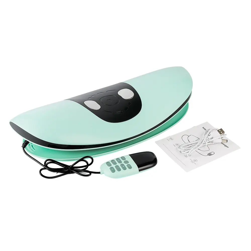 Electric Lumbar Massager, USB，Vibration Massage, Smart Heat Therapy, Low Frequency Pulse, Electric Lumbar Traction Machine, Relieve Fatigue, Perfect Gift, USB Rechargeable Massagers
