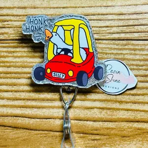 Honk Honk Goose Badge Reel