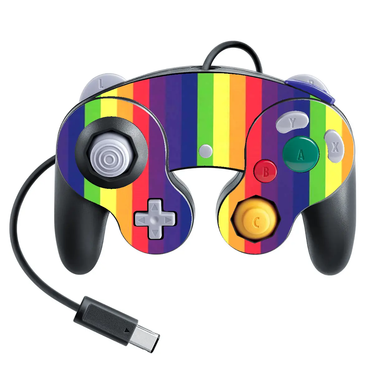 Rainbow Lines Controller skin