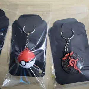 3D ANIME HOUSE KEYCHAINS