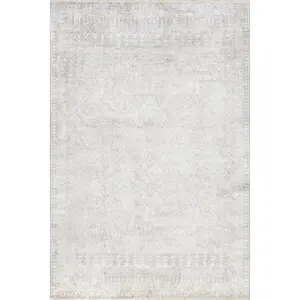 Khaleesi SpinClean Medallion Machine Washable Area Rug