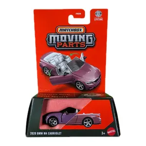 Matchbox Moving Parts: 2020 BMW M4 Cabriolet (Purple)