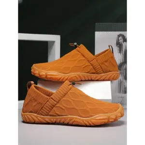 Minimalist Barefoot Water Shoes for Men and Women, Breathable Knitted Upper and Non-Slip Sole, Perfect for Beach Outdoor Activities and Running