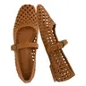 Cushionaire Weston Hand Woven Mary Jane Flats for Women | Dressy Faux Leather Ballet Flats with Braided Adjustable Buckle | Casual Flatform Walking Shoes with Memory Foam Cushioning | Stylish Platform Mary Janes for Everyday Wear