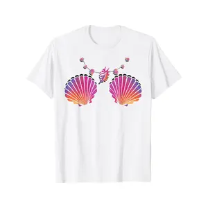 Mermaid Shell - Mermaid Seashell Party T-Shirt