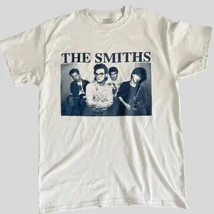 The smiths style t-shirt, retro band inspired graphic tee, 90s aesthetic y2k shirt