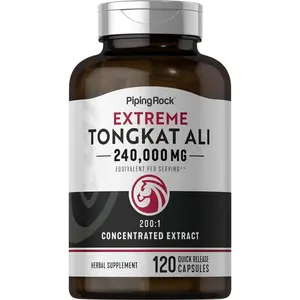 Piping Rock Tongkat Ali | 1200mg | 120 Capsules | Longjack Extract | Herbal Supplement | Non-GMO, Gluten Free