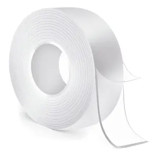 Double Sided Tape Heavy Duty(9.85FT), Nano Double Sided Adhesive Tape, Hanging Adhesive Strips Clear Mounting Tape Picture ,High-strength adhesive tape suitable for daily use in offices, home kitchens, and dormitories.
