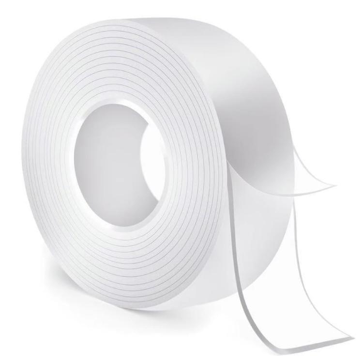 Double Sided Tape Heavy Duty(9.85FT), Nano Double Sided Adhesive Tape, Hanging Adhesive Strips Clear Mounting Tape Picture ,High-strength adhesive tape suitable for daily use in offices, home kitchens, and dormitories.
