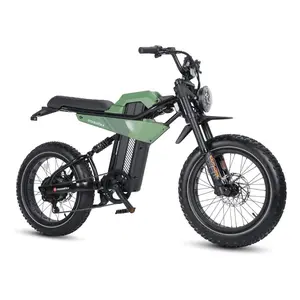 Marsant's X ANT6 - 28 mph All-Terrain Fat-Tire eBike with 80 Mile Range 750W Motor 6061 Aluminum Alloy Frame & LCD Display
