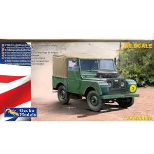 Gecko Model 35gm0062 1/35 Scale Fv18001 Mk.i 80-Inch 4x4 Multi-Purpose Vehicle, Canvas Top Tent Early Production Plastic Model Kit