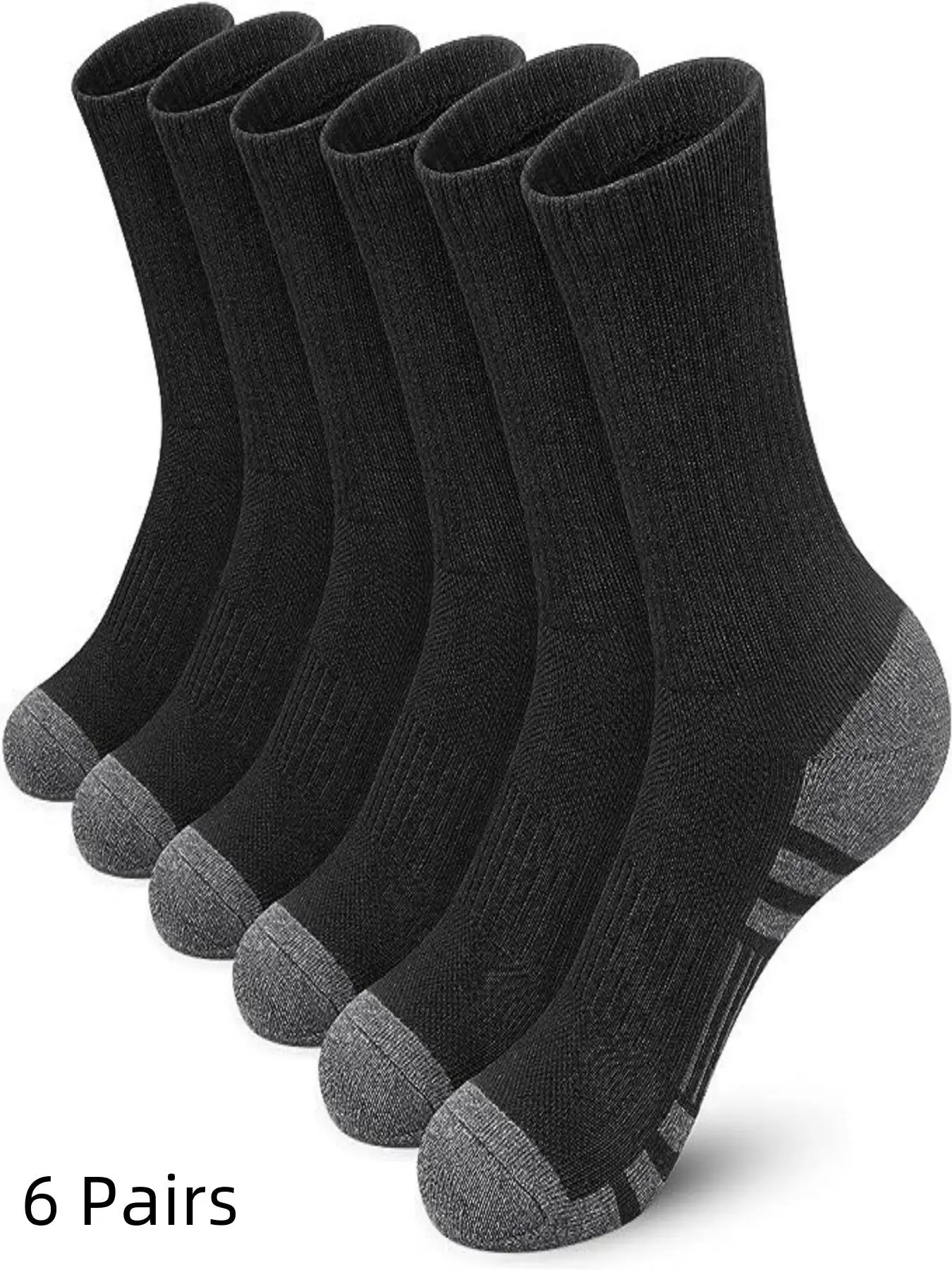 Men's Colorblock Crew Socks, Casual Breathable Comfortable Soft Mid-calf Socks for Daily Wear, Menswear, Men's Socks for All Seasons