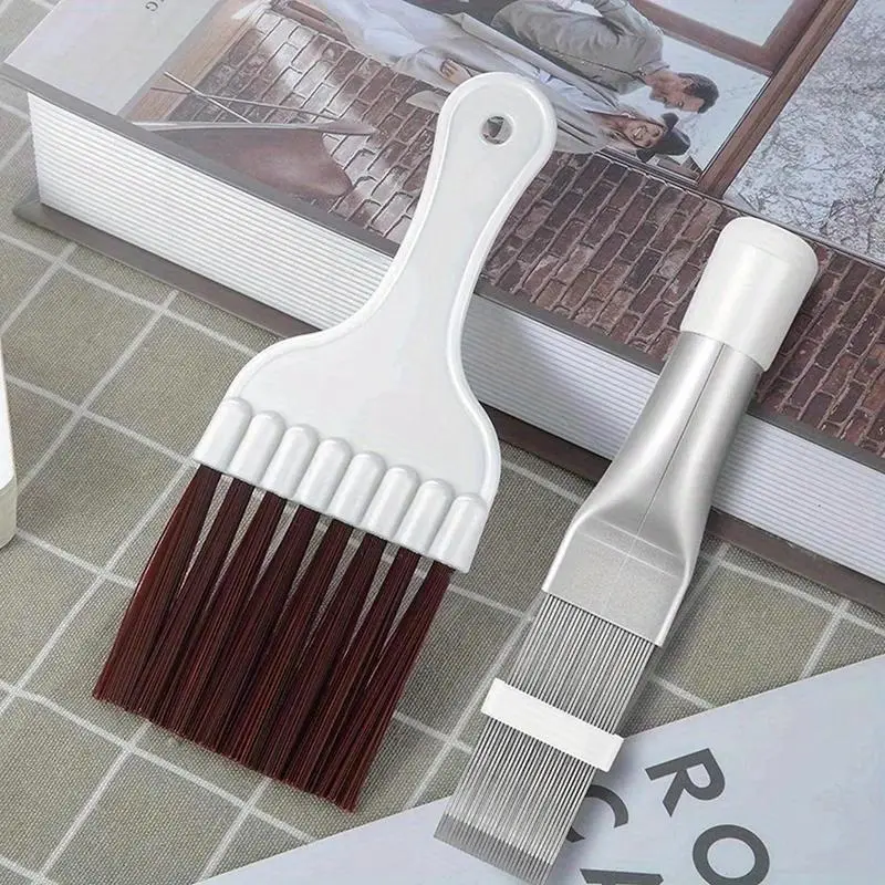 Air Conditioner Condenser Fin Comb Stainless Steel AC Fin Cleaning Brush Air Conditioner Fin Repair Tool Coil Comb Clean Tools Cleaning Supplies Home Household Cleaning Tool Household Items