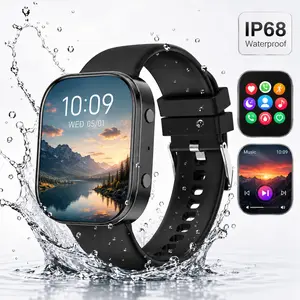 2026 Unisex Smartwatch Gift, Amoled HD Bluetooth-compatible Call Fitness Tracker, IP68 Waterproof, Step Counter, Calories, Multiple Sports Modes, iPhone & Android Compatible