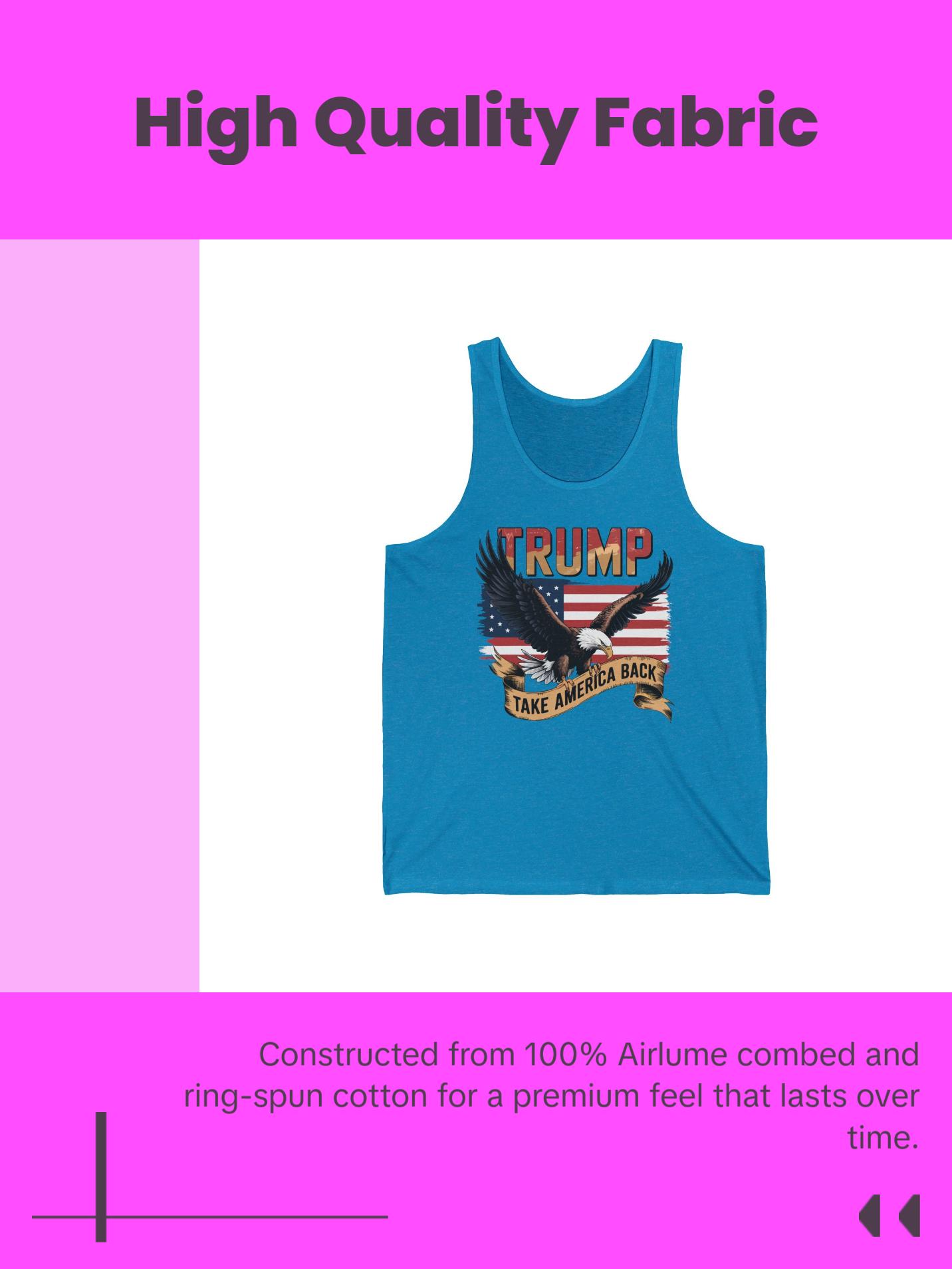 Trump Eagle - Unisex Jersey Tank