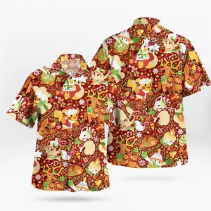 Fresh Summer – Youthful – Bold with the PKM Christmas Hawaiian Shirt – Festive Tropical Style