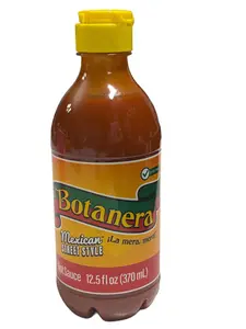 Salsa Botanera Mexican Hot Sauce – 12.5 fl oz (370 ml) – Traditional Chili Pepper Sauce – Product of Mexico