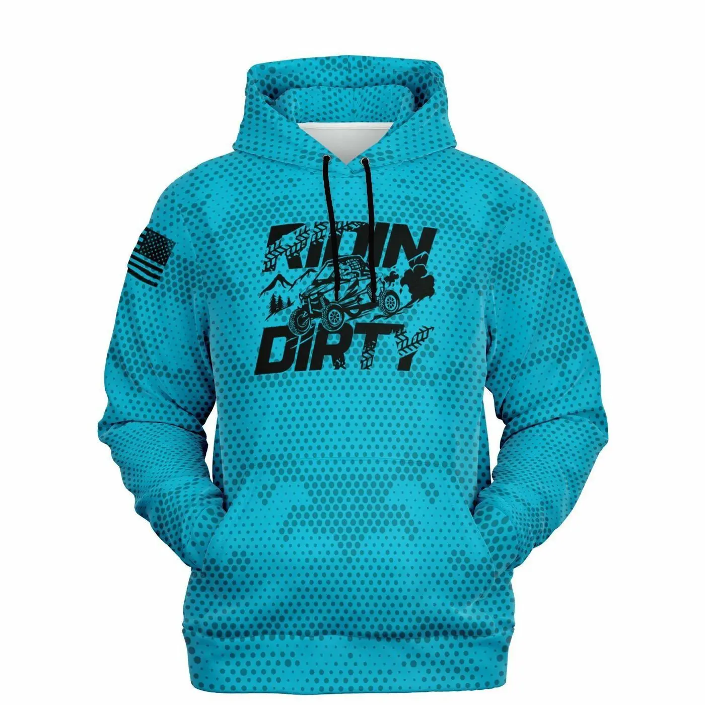 Get Cozy in Style with Ridin Dirty SXS Hoodie - Off-Road Enthusiasts Must-Have for Comfortable Adventures! Man Menswear