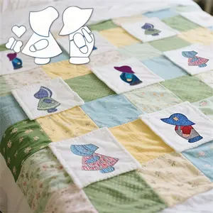 7pcs Standing Boy/Girl Pattern Quilting Templates DIY Lovely Boy and Girl Acrylic Sewing Stencils for Bedding, Pillowcases, Clothing, Tapestries, Bags on DIY Patterns Acrylic Templates | Handmade Craft Quilting Stencils for Quilting, Fabric Shaping and Pa