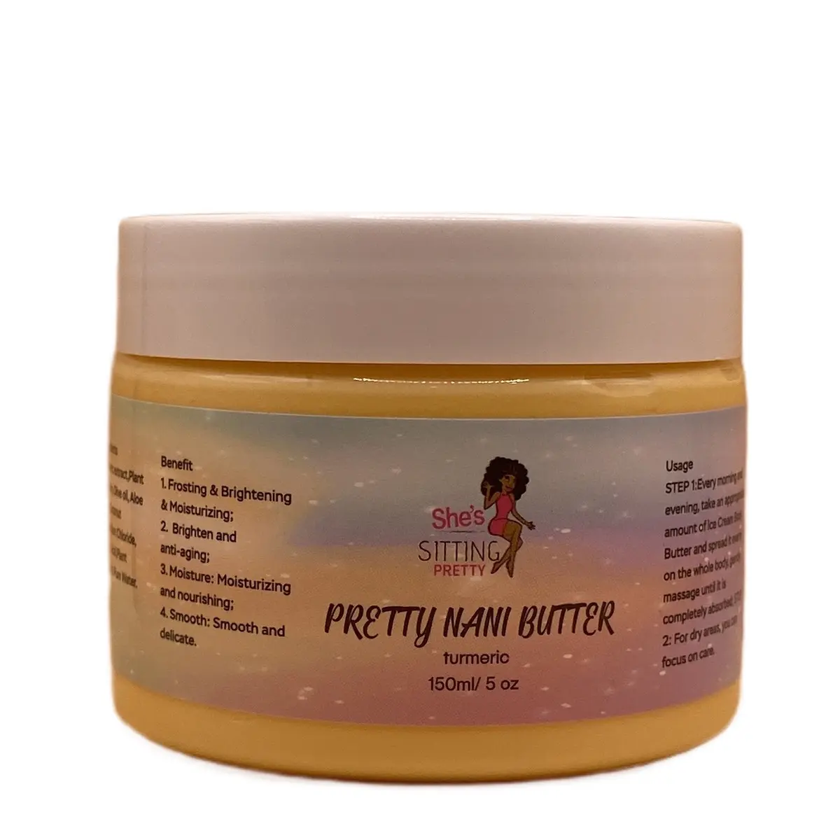 Pretty Nani Turmeric Body Shea Moisture Skin Butter viral