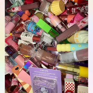 Flawless 40 piece Sellers choice Pick Lip Gloss, Lip Balm, Lipstick & plumper  Lipgloss Makeup babypink Moisturizing