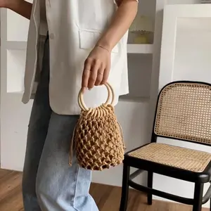 Boho Breeze Bucket Purse(Coffee)