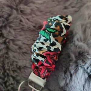 Scrunchie Keychain wristlet
