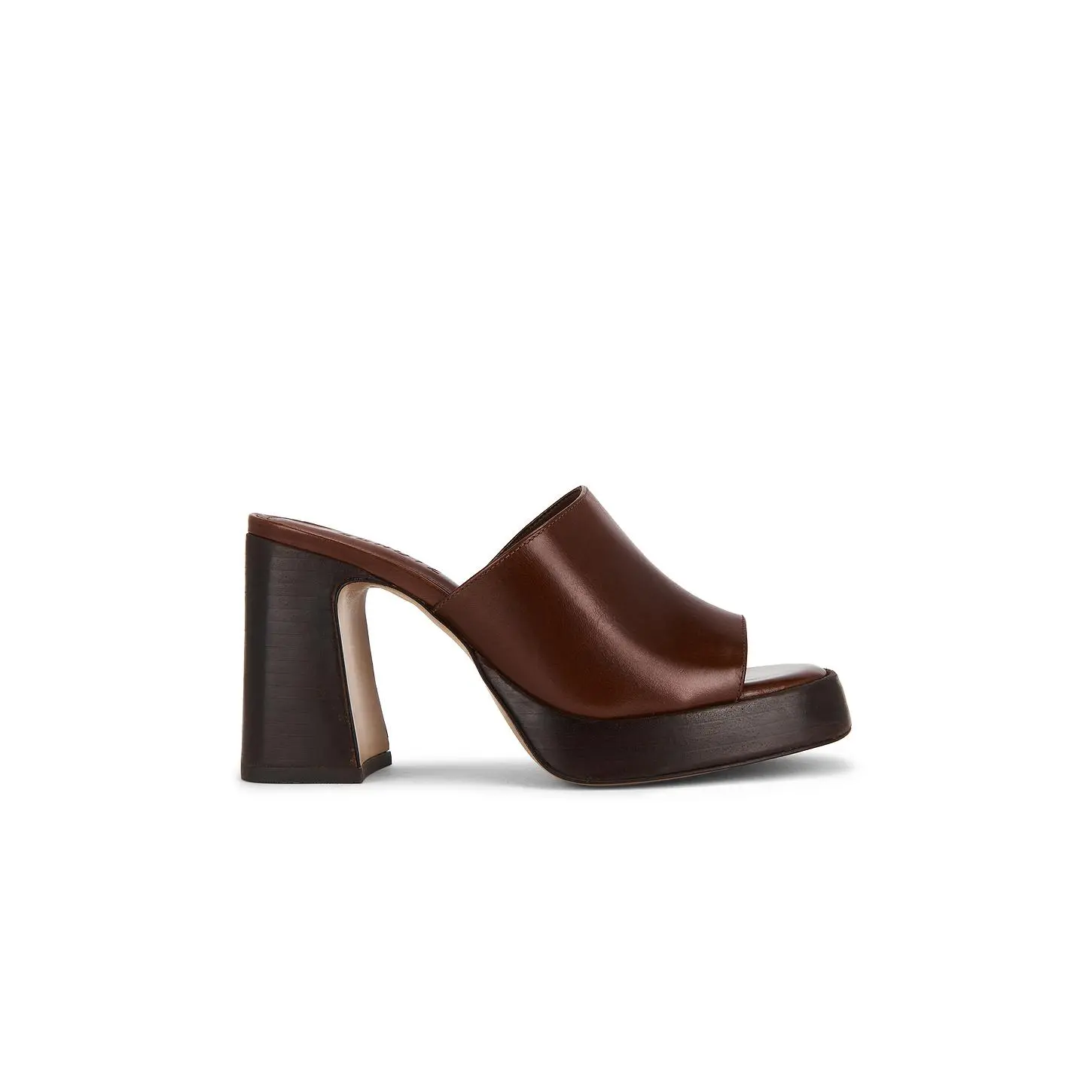Schutz Rowan Mule in Warm Toffee