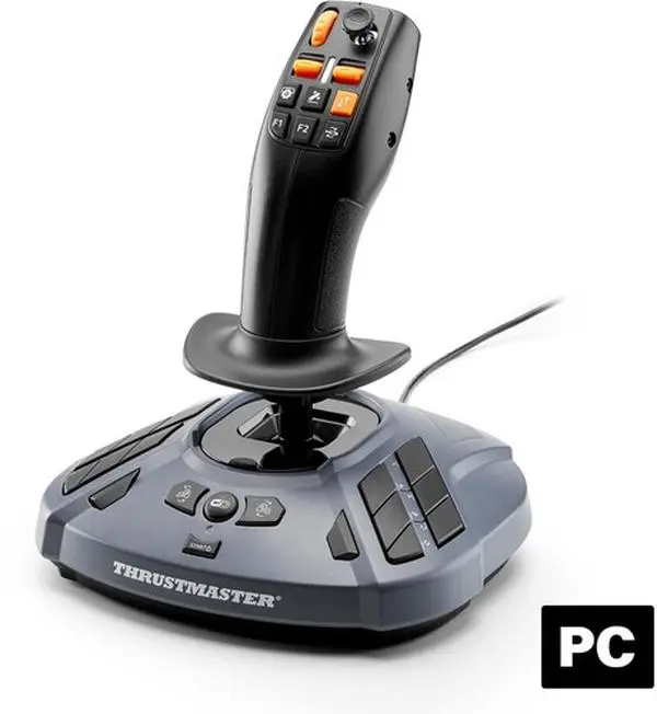 PC Accessory:  Thrustmaster SimTask Farmstick, 3 - Axis Joystick for Farm Simulation Gaming  [GAMES ACCESSORIES] Controller, PC Games
