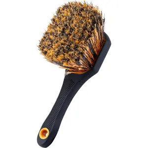 Suds Lab Wheel Spoke Brush Rubberized Handle Soft Bristle  Detailing Wheel Brush, Rim, Wheel, Dust Cleaner Brush