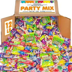 Bulk Candy Mix 12 lb, Wrapped Parade Candy Wholesale Assortment