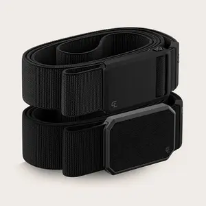 Groove Life Groove Belt Ultra & OG Bundle - Black / Black | Comfortable, Durable, Adjustable Stretch Belt for Men, Magnetic Aluminum Buckle, Limited Lifetime Warranty