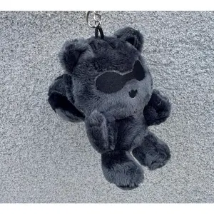 Cartoon Black Squirrel Plush Doll Pendant HOPE ON THE STAGE Cosplay Cute Stuffed Toy For Fans Gift