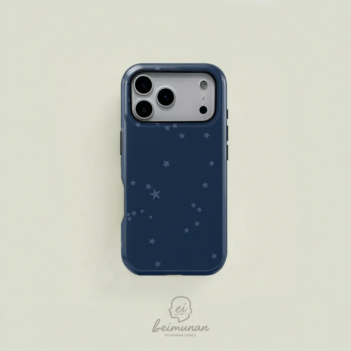 Star Pattern Phone Case,Durable Shockproof 2in1 Protective Cover, fits iPhone 17 16 15 14 13 12 Pro Max, Samsung Galaxy S25 S24 S23 S22 Ultra Series Holiday Gift Minimalist Fashion Protector