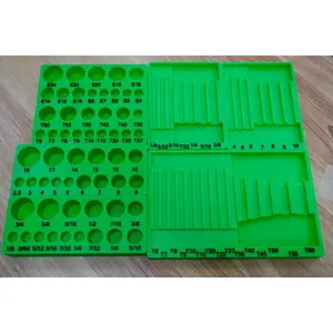 Quinn Master Bit Socket Organizer – Fits Harbor Freight 87pc Set #70347 |  - No Tools Included!