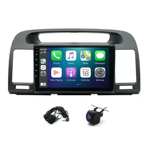9" Car Stereo for Toyota Camry 2000–2006 with Wireless CarPlay & Android Auto, 4+64GB, GPS, AHD Backup Camera, DSP, Bluetooth