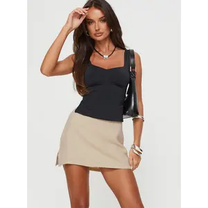 Gigi Skort Linen Beige