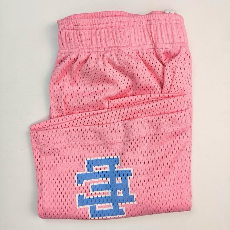 Eric Emanuel EE Basic Mesh Shorts Rose Quartz/Baby Blue [M] New