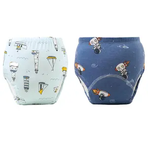 Soft Absorbent & Leak-Proof with Characters,Up Airy Potty Pants for Toddler,Upairy Training Pants for Boys Girls,Potty Training Underwear Girls and Boys, 100% Cotton Washable