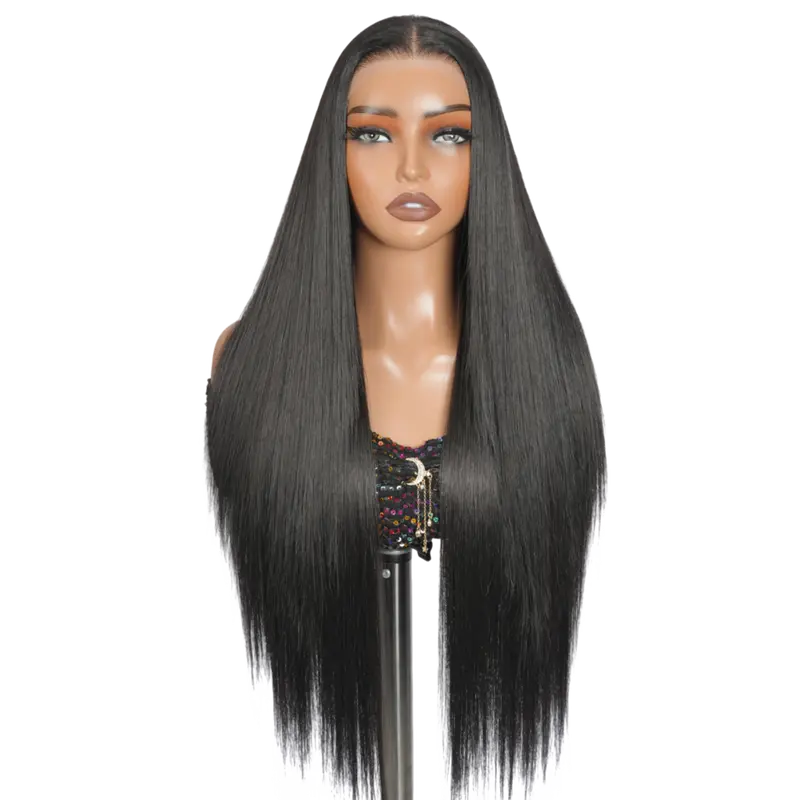 Buy 1 Get 1 Free Blend Human Hair Lace Wig | Natural Hairline Soft & Full 180% Density, #1B Straight Hair Wig & 99J Corn Silk Wig #Halloween #TikTokShopStockUp #DealsForYouDays