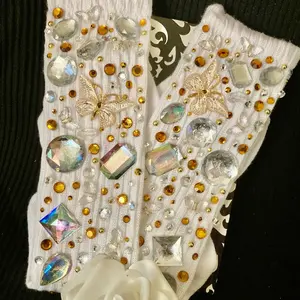 Stoned out slouch socks