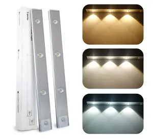 Mother's Day gift Under Cabinet Lights,Motion Sensor Night Light Indoor,1500mAh USB Rechargeable Light,Magnetic Installation Dimmable Lights for Kitchen,Wardrobe,Pantry, Closet,Bathroom,Stairs,Sink Cabinet,Garage