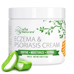Eczema & Psoriasis Cream - Effective Treatment for Skin Conditions Moisturizer Organic Sensitive Soothing  Skincare Aloe Honey Comfort Honey Comfort