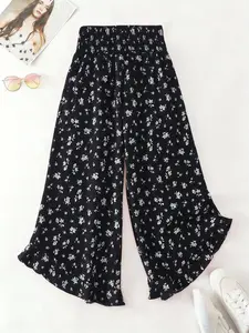 Women's Printed Casual Pants, Comfortable and Stylish, Perfect for Daily Wear, Trendy and Versatile, Ideal for All Seasons