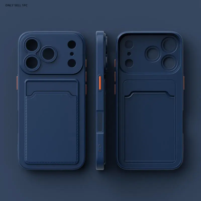 Premium Wallet Phone Case with a Color Block Design, Protective Phone Cover for Iphone 17, 17 Pro, 17 Pro Max, 16 Pro Max, 16 Pro, 16, 15, 14, And 13 12 11 17E 16E