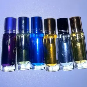 Unisex Versatile  Oil Form Roll-On Perfume - 4pcs 10ml Roll-On Bottles, Single Item Option, Longevity-Boosting Formula, Layer-Applicable, Ideal for Gifts & Special Occasions